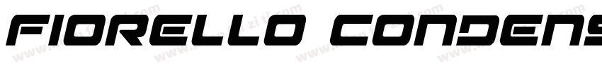 Fiorello Condensed字体转换